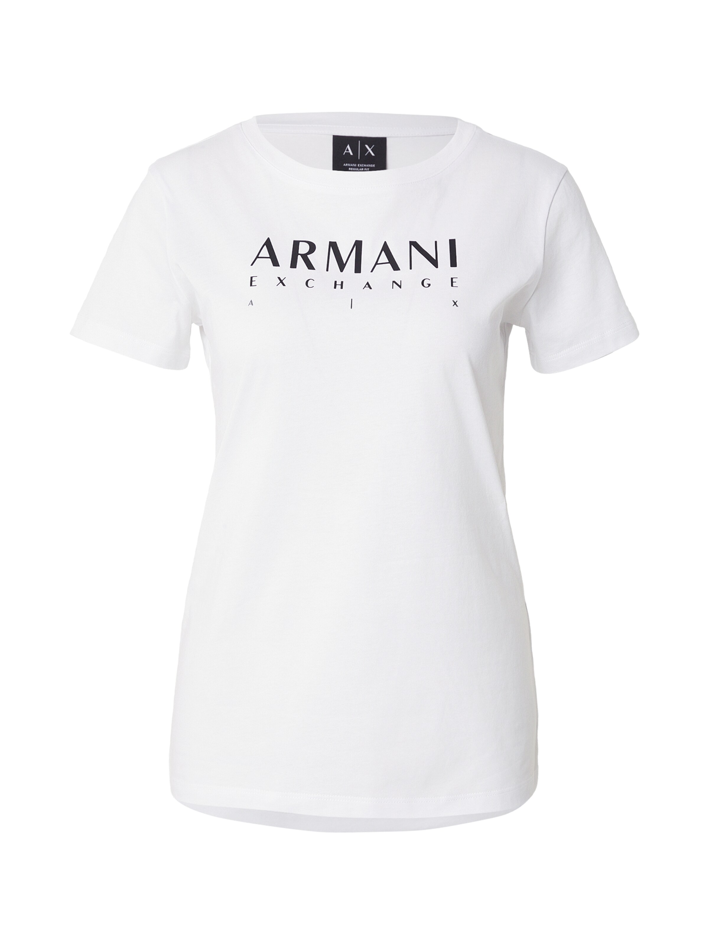 ARMANI EXCHANGE T-shirt i svart / vit, Produktvy