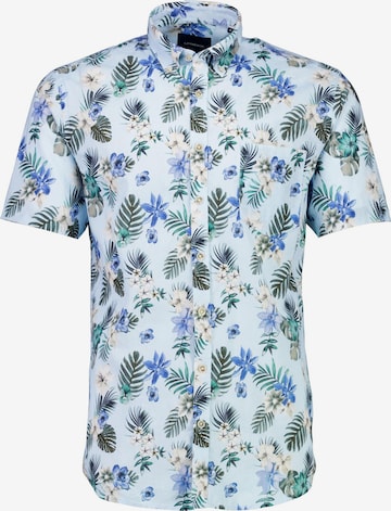 Lindbergh Button Up Shirt in Blue: front