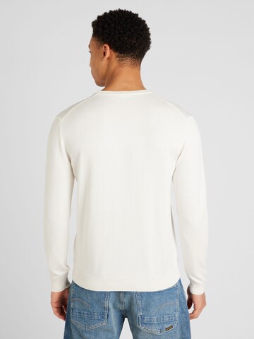 UNITED COLORS OF BENETTON Regularny krój Sweter w kolorze biały