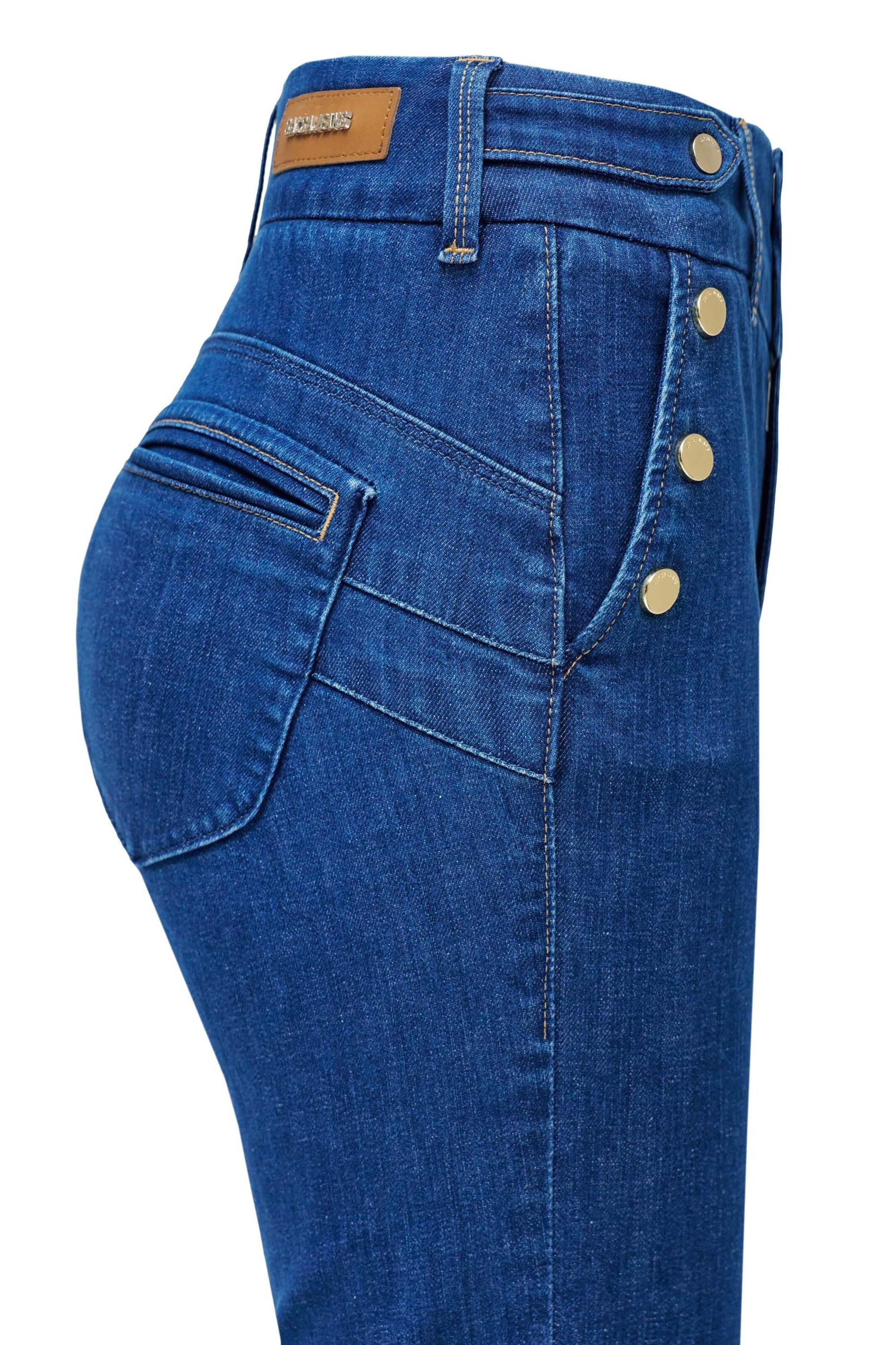 Salsa Jeans Regular ChinoHosen Secret in Blau