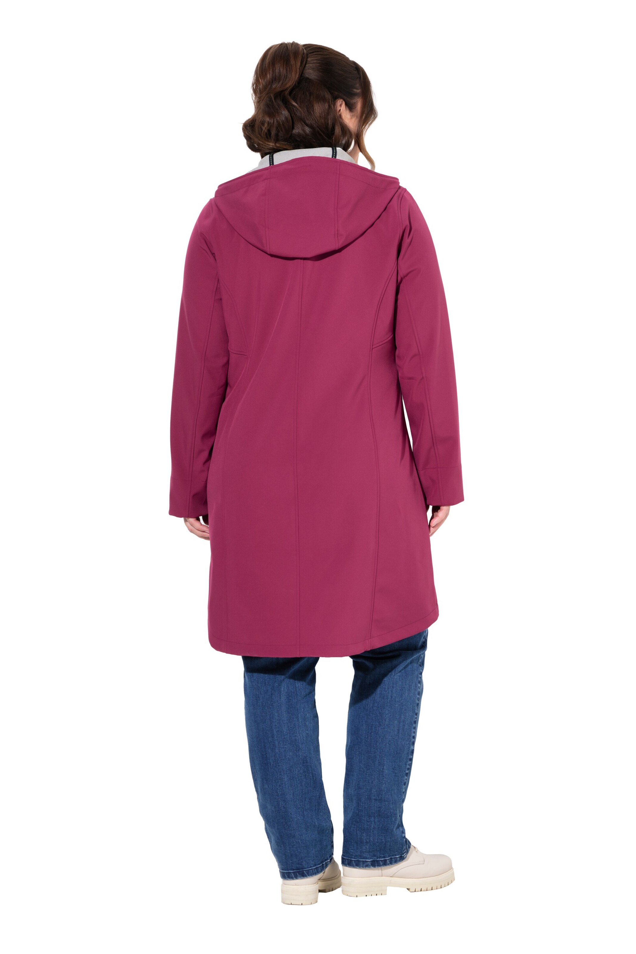 Ulla Popken Funktionsjacke in Rot