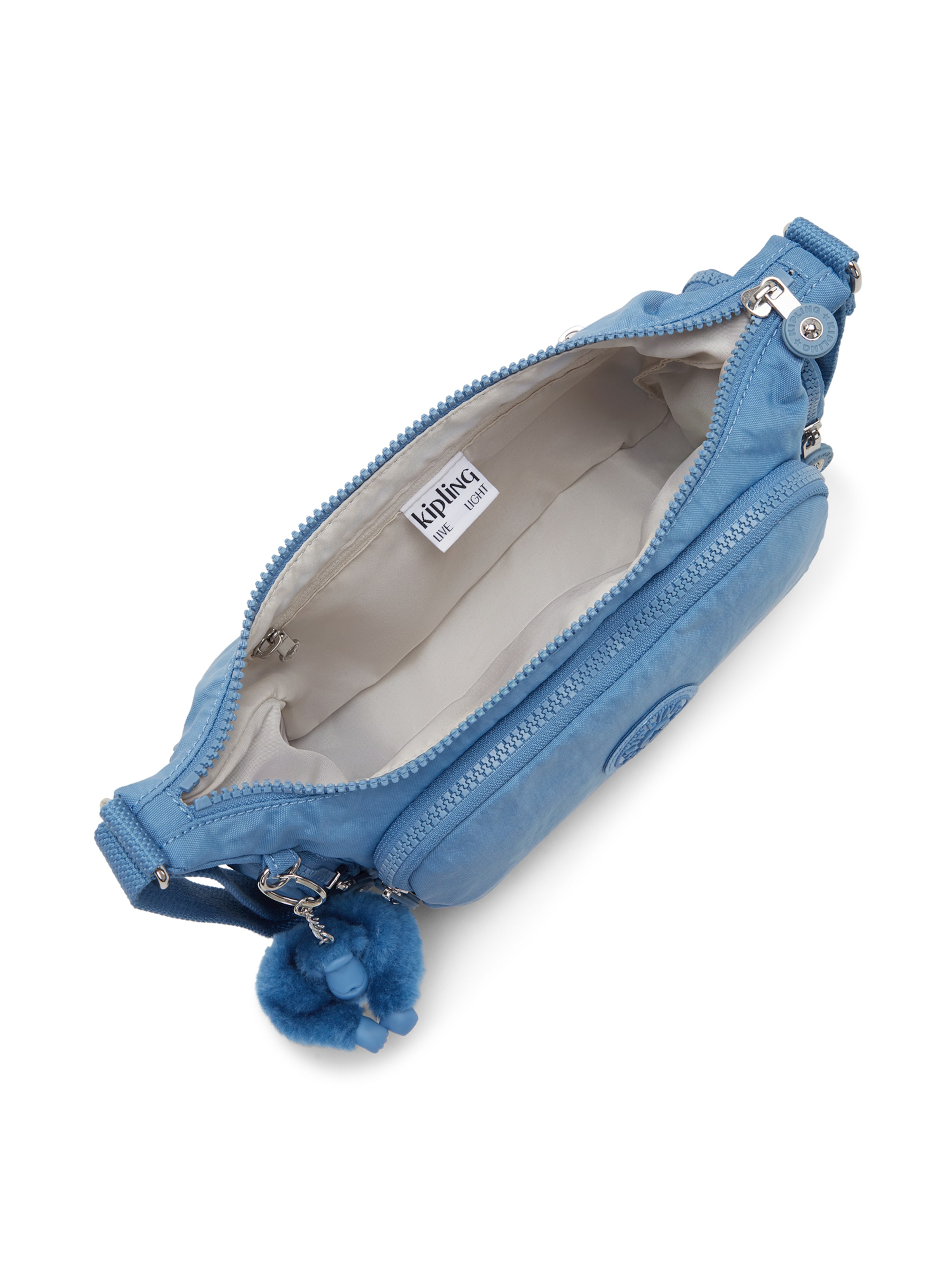 KIPLING - Mala de ombro 'Gabbette S' em azul