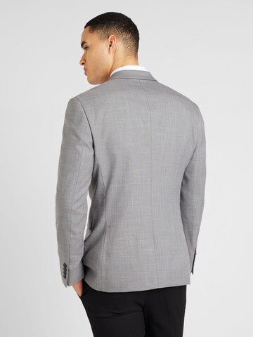 TOPMAN Slim fit Business blazer in Grey