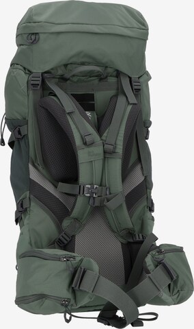 JACK WOLFSKIN Sports Backpack 'Highland Trail 45' in Green