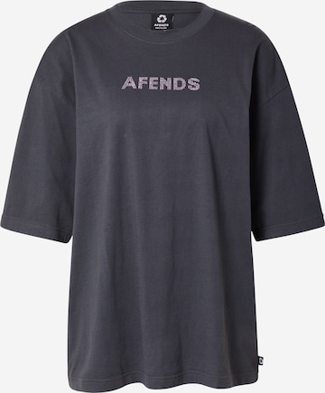 Afends Shirt 'Charcoa' in Grey: front