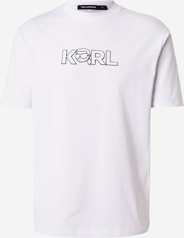 Karl Lagerfeld Shirt in White: front