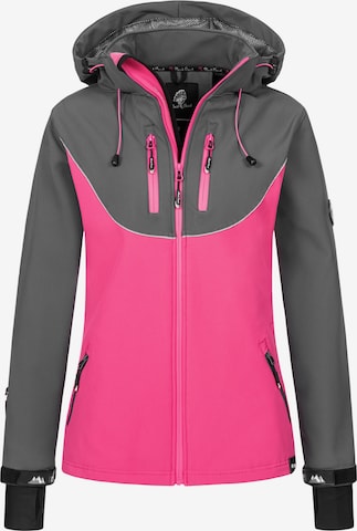 Rock Creek Outdoor Jacket in Pink: front