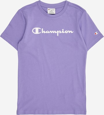 Champion Authentic Athletic Apparel Póló - lila: elől