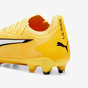 PUMA Soccer Cleats 'Future Ultimate FG/AG' in Yellow