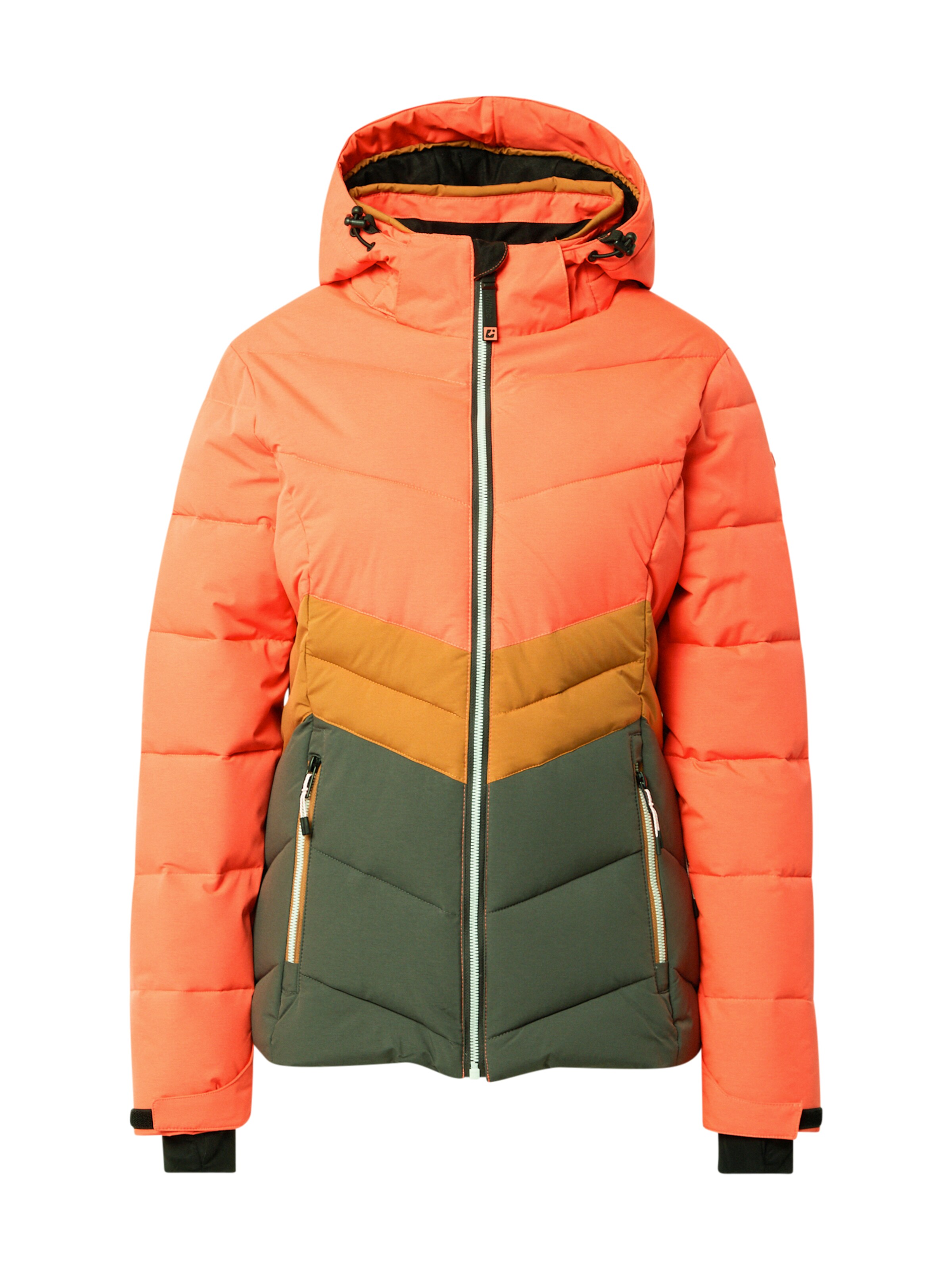 KILLTEC Athletic Jacket in Orange: front