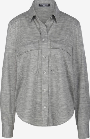 Fadenmeister Berlin Blouse in Grey: front
