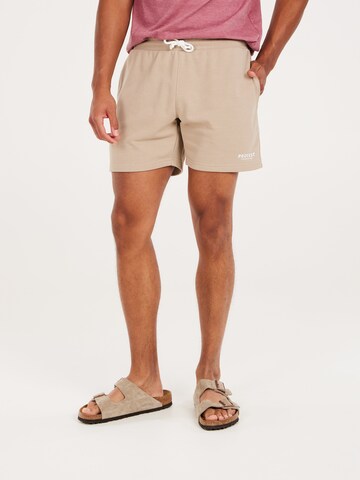 PROTEST Hose 'PRTMORNEY' in Braun: Vorderseite