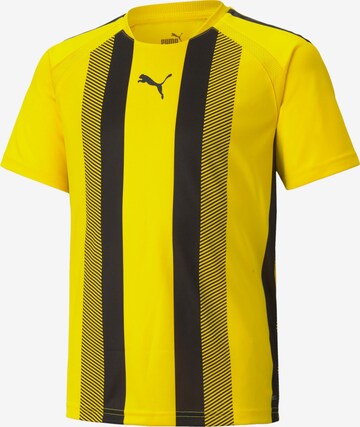 PUMA Performance Shirt 'Team Liga' in Yellow: front