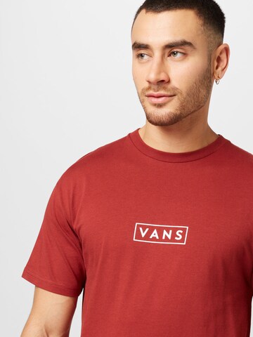 T-Shirt VANS en rouge