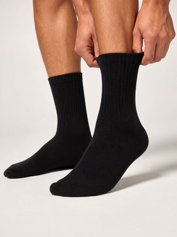sockenkauf24 Athletic Socks in Black