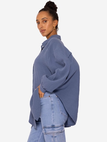 SASSYCLASSY Bluse in Blau