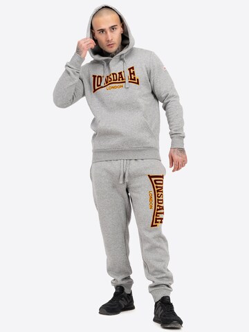 LONSDALE Свитшот 'HOODED CLASSIC LL002' в Серый