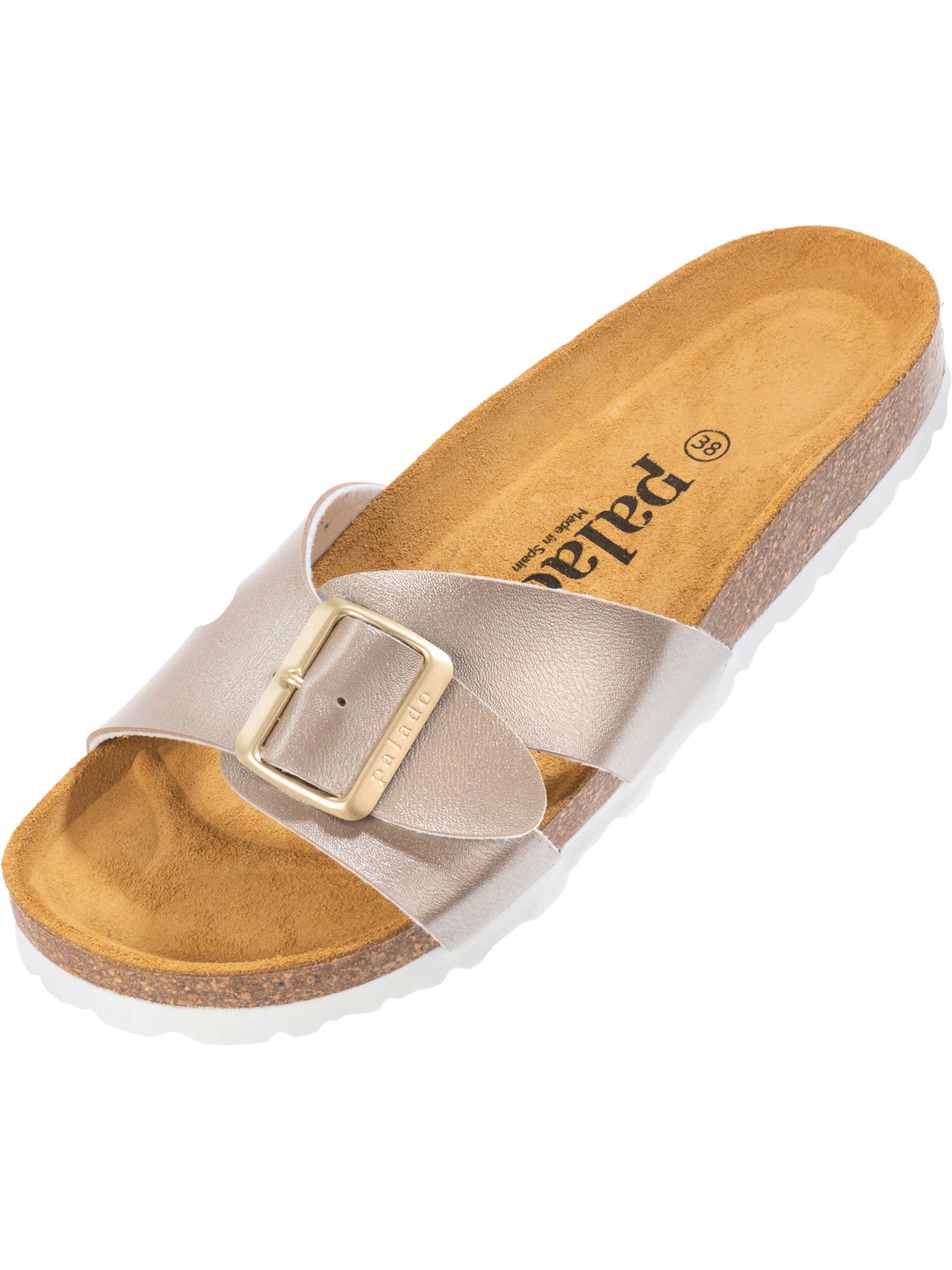 bēšs Palado Ādas čības 'Tinos': no priekšpuses