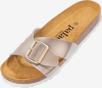 Palado Mules 'Tinos' in Beige: front