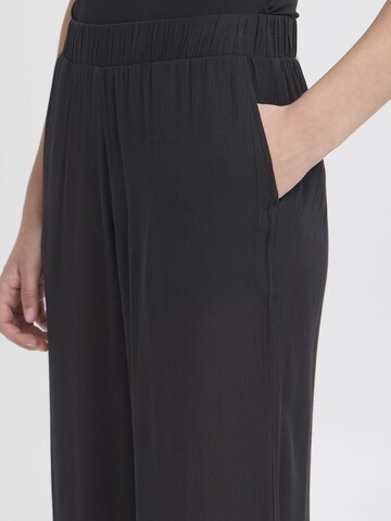 Wide leg Pantaloni 'ICHMarrakech' di ICHI in nero