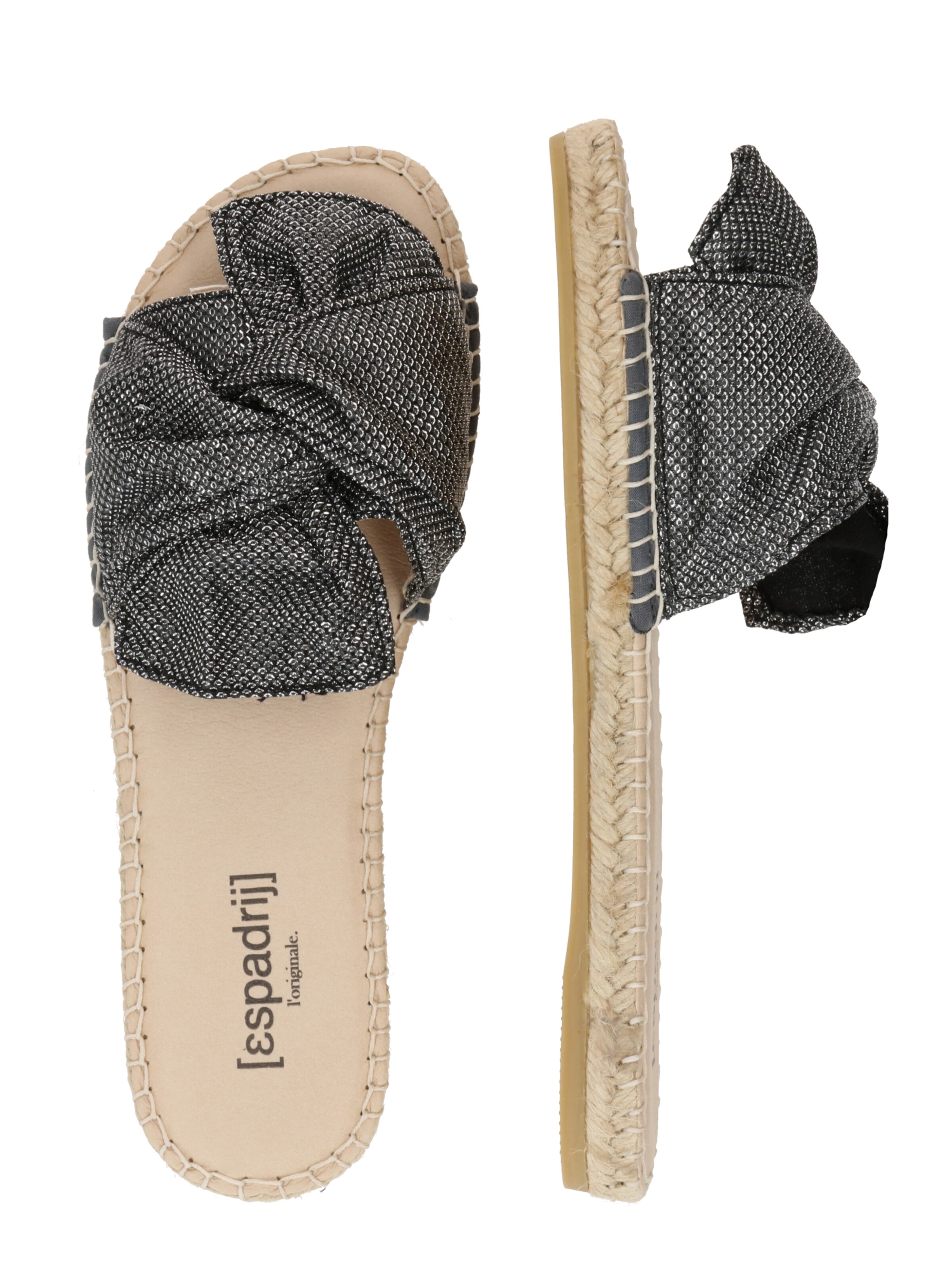 Mule espadrij l´originale en gris