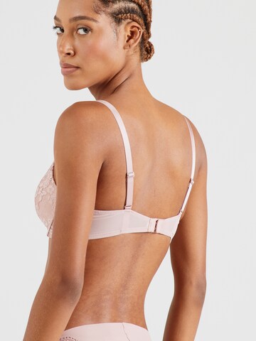 Invisible Soutien-gorge 'Dahlia Iris' Lindex en rose