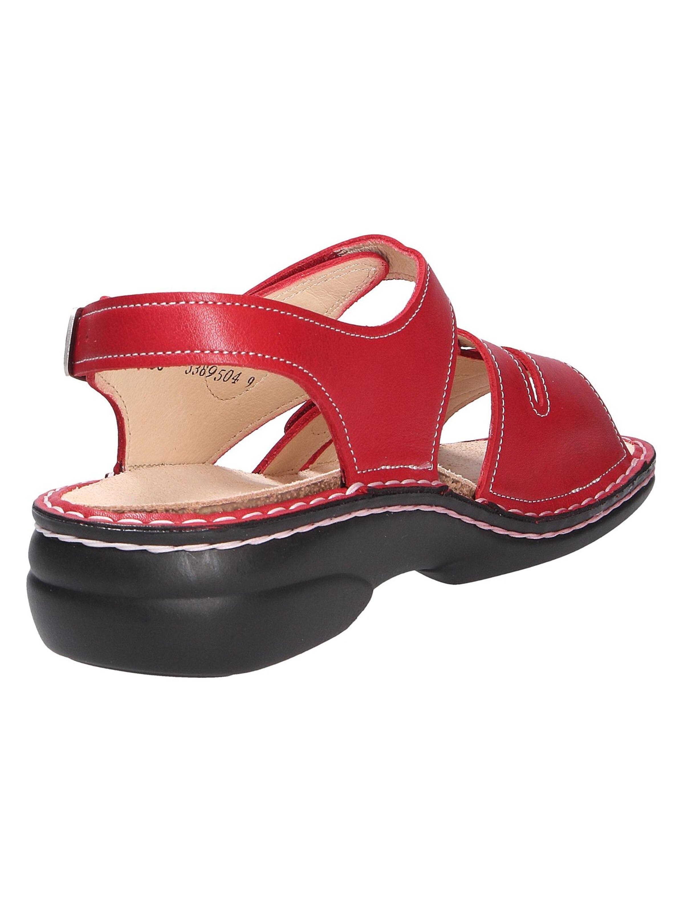 Finn Comfort Sandals 'Gomera' in Red