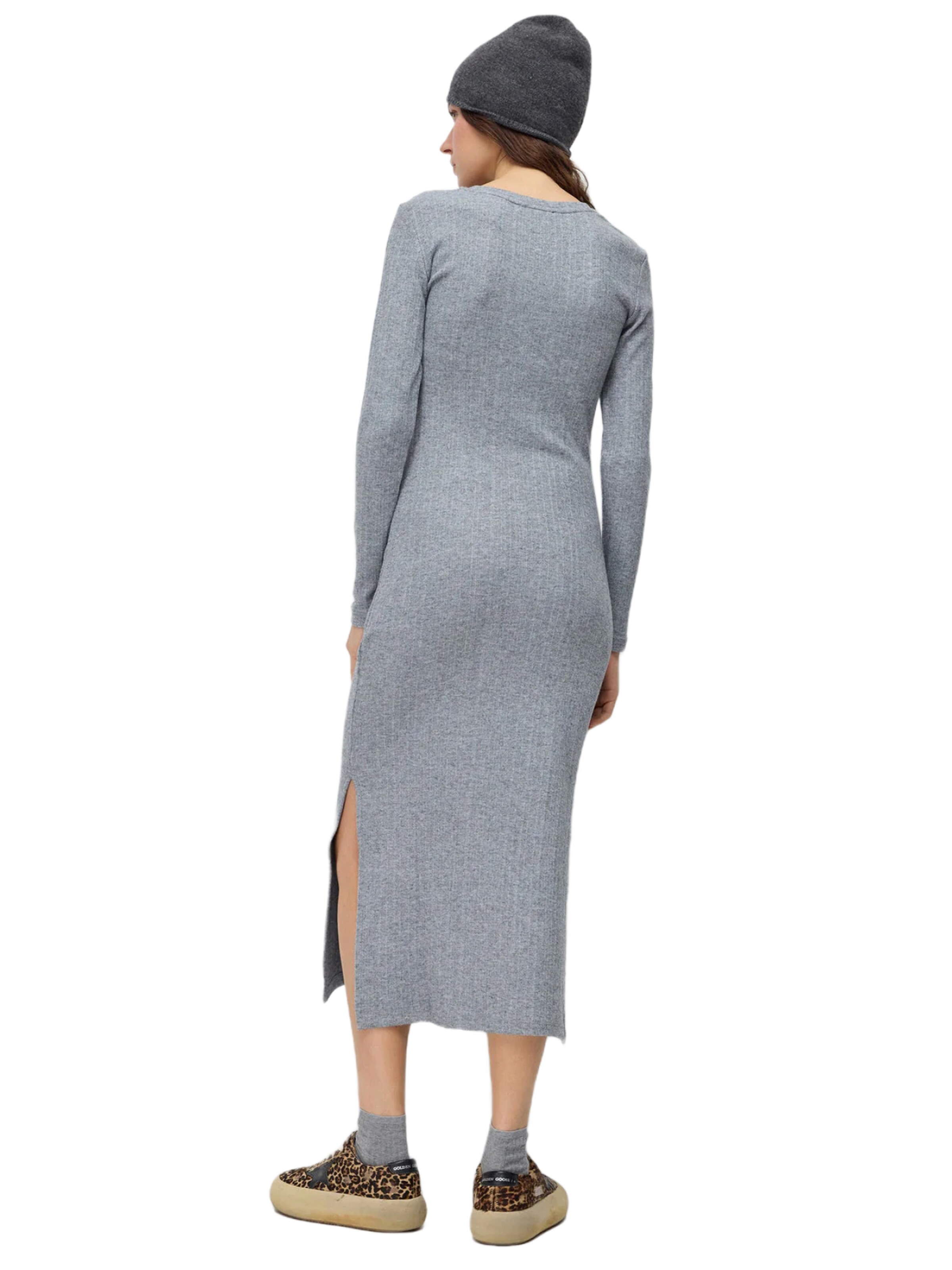 Robes en maille No Matter What en gris