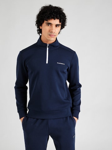 Hackett London Sweatshirt 'SPRINTER' in Blau: Vorderseite