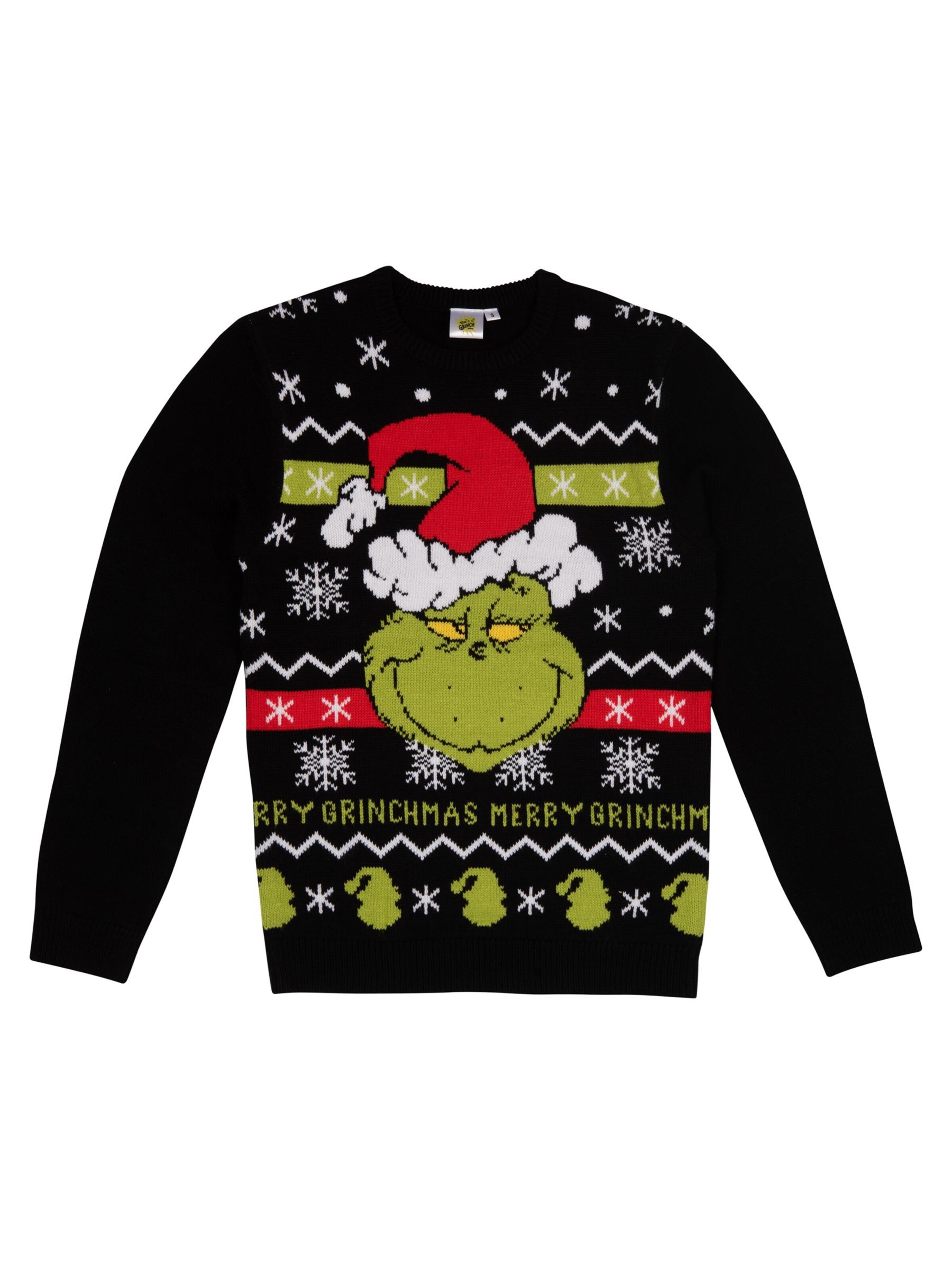 The Grinch Sweater 'Weihnachtspullover' in Black