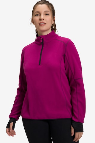 Ulla Popken Sweater 'Hyprar' in Pink: front