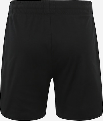 HUGO Пижамные штаны 'Flames' в Черный: спереди
