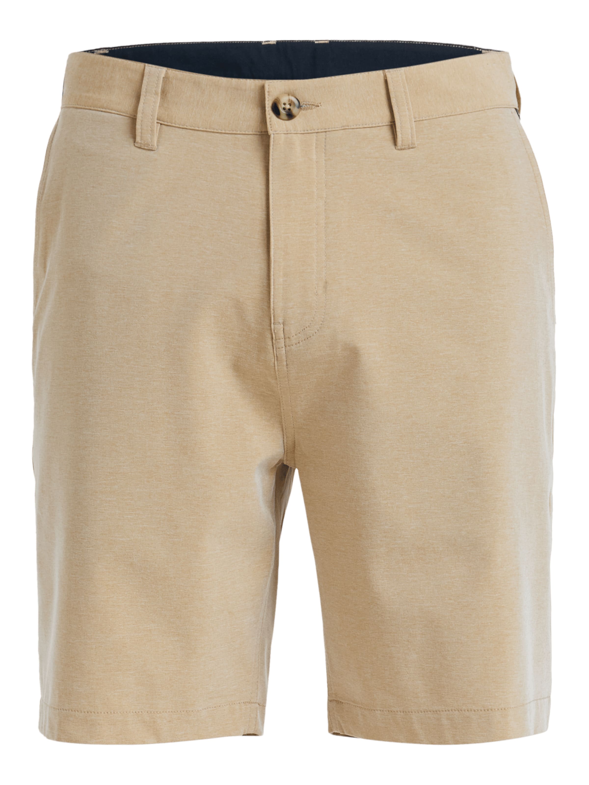 QUIKSILVER Regular Broek 'Union Heather Amph' in Beige: voorkant
