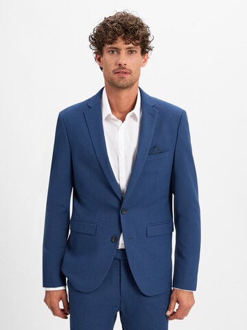 Finshley & Harding Slim fit Colbert 'Oakland' in Blauw: voorkant