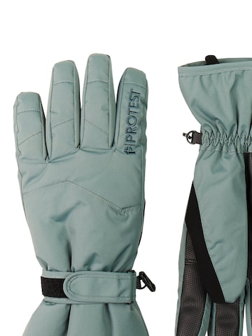 PROTEST Sporthandschuhe 'PRTBARKAR' in Grün: Vorderseite