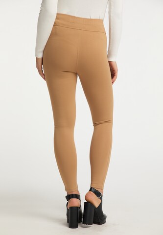 faina Skinny Leggings in Beige