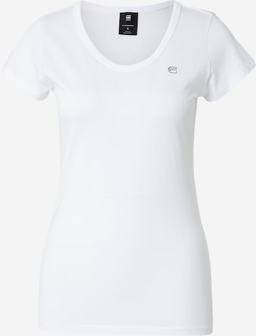 balta G-STAR Marškinėliai: priekis