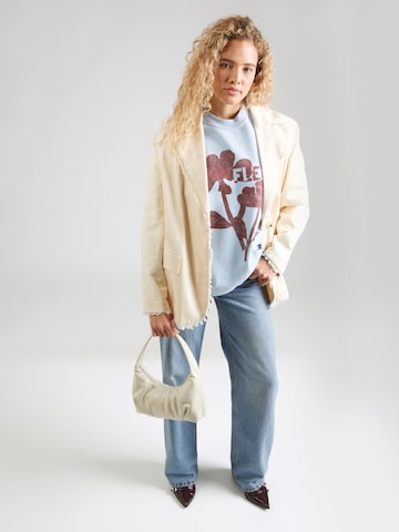 TOPSHOP Sweatshirt 'Gaby' i blå