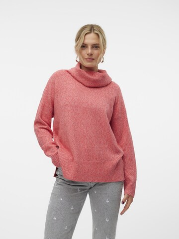 VERO MODA Pullover 'DOFFY' i rød: forside