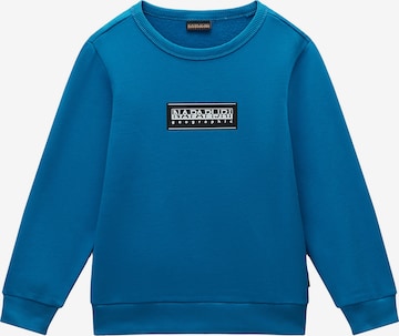 Felpa 'K B-CHAMOIS' di NAPAPIJRI in blu: frontale