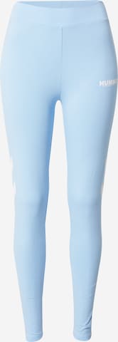 Hummel Spodnie sportowe w kolorze niebieski: przód