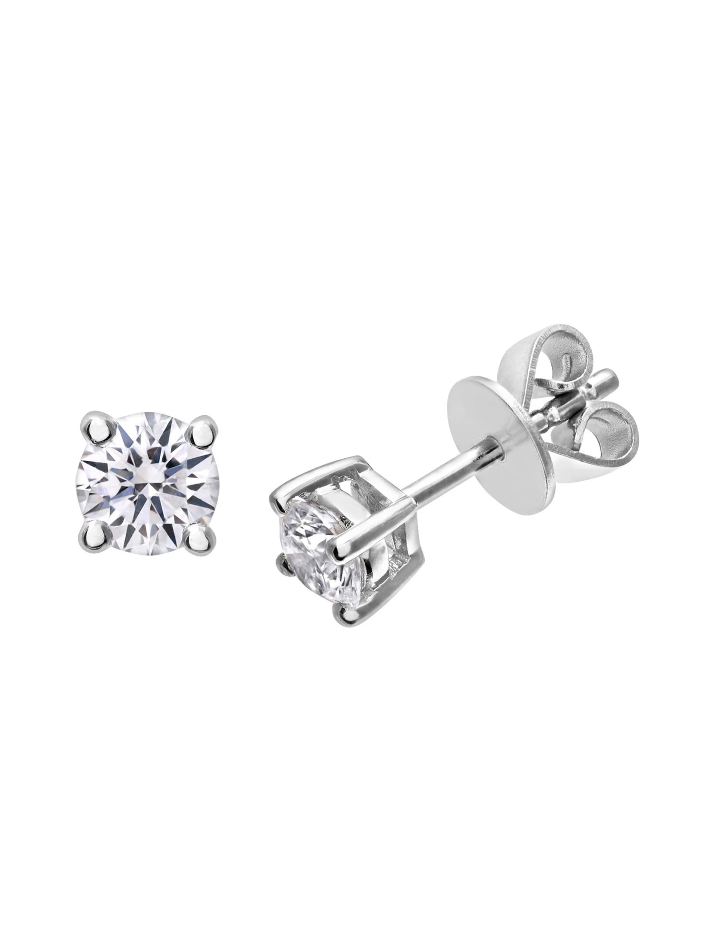 DIAMANT LETERNEL Ohrringe‌‌‌‌‌‌‌‌‌ in Silber: Vorderseite