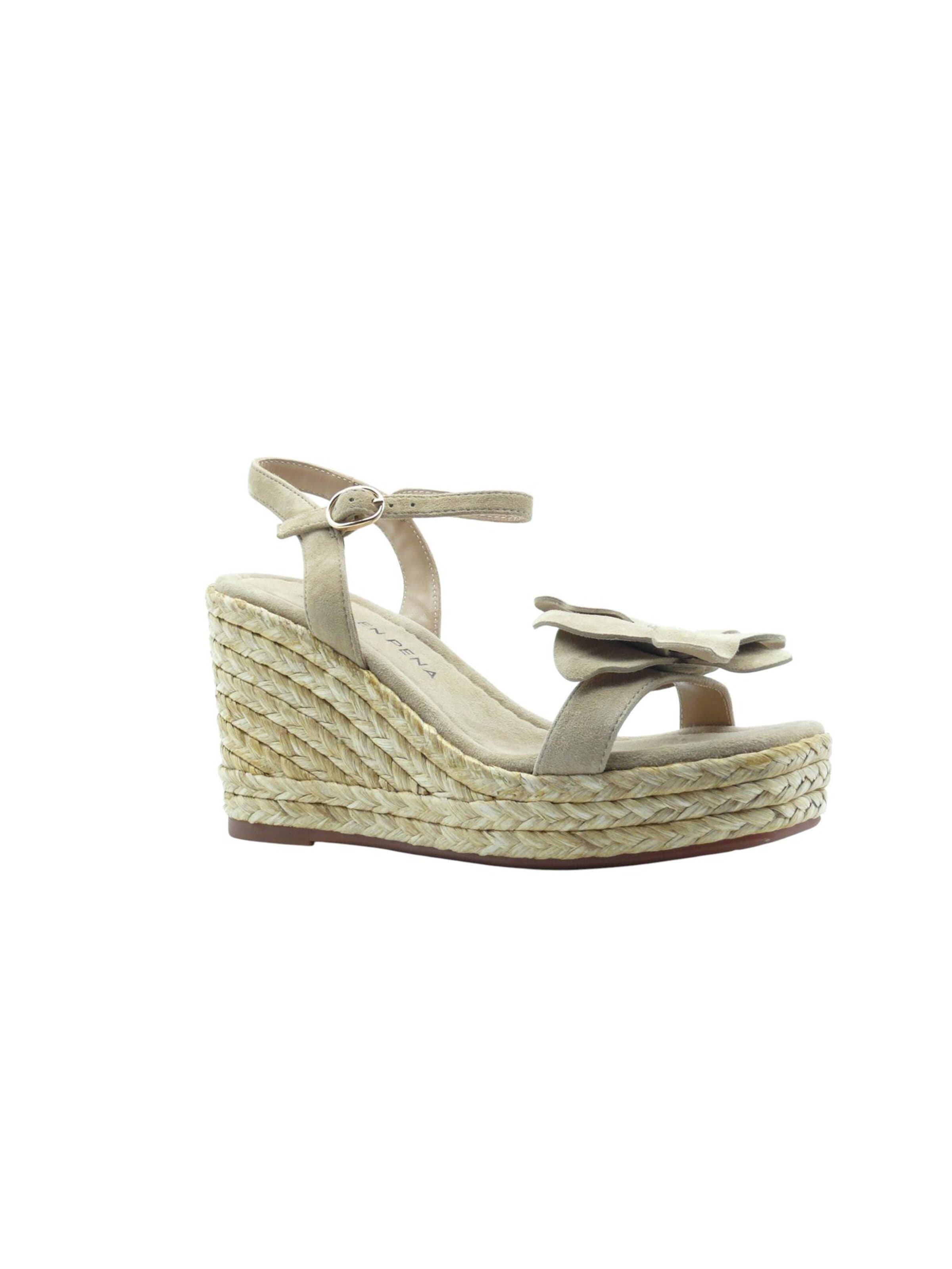 Alma En Pena Riemensandale 'V251285'‌‌‌‌‌‌‌ in Beige