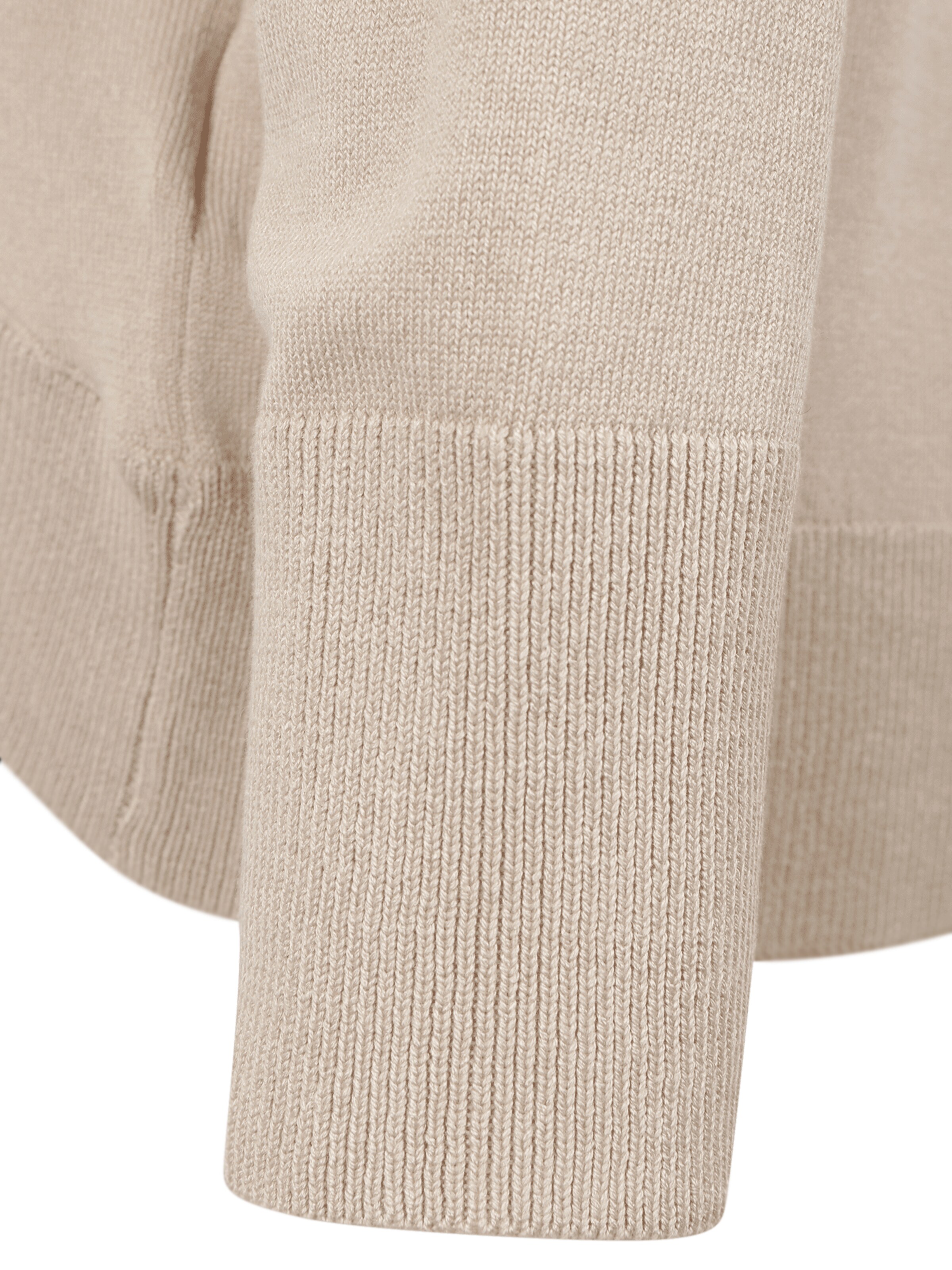 Grandes tailles Pull-over ONLY en Beige Clair 