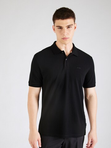 BOSS - Camisa 'Pallas' em preto: frente