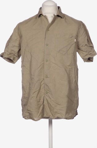 Hackett London Button Up Shirt in L in Beige: front