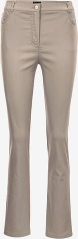 Pantalon 'Anna' Goldner en beige : devant