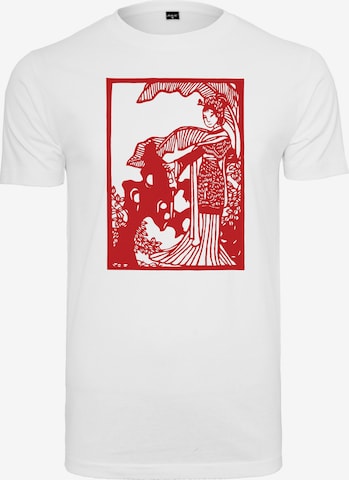 Merchcode Shirt 'Chinese Beauty' in White: front