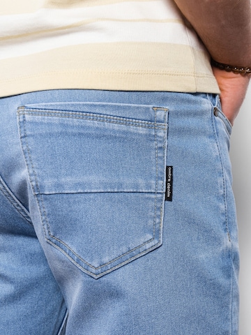 Ombre Skinny Jeans 'OM-PADP-0101' in Blau