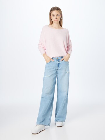 Pull-over 'DAMSVILLE' AMERICAN VINTAGE en rose